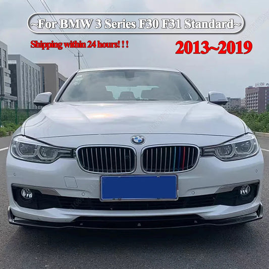 For BMW 3 Series F30 F31 2013-2019 Front Bumper Lip Spoiler