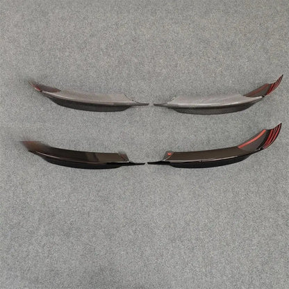 For BMW 3 Serie E90 E91 ABS Front Bumper Lip Splitter Diffuser