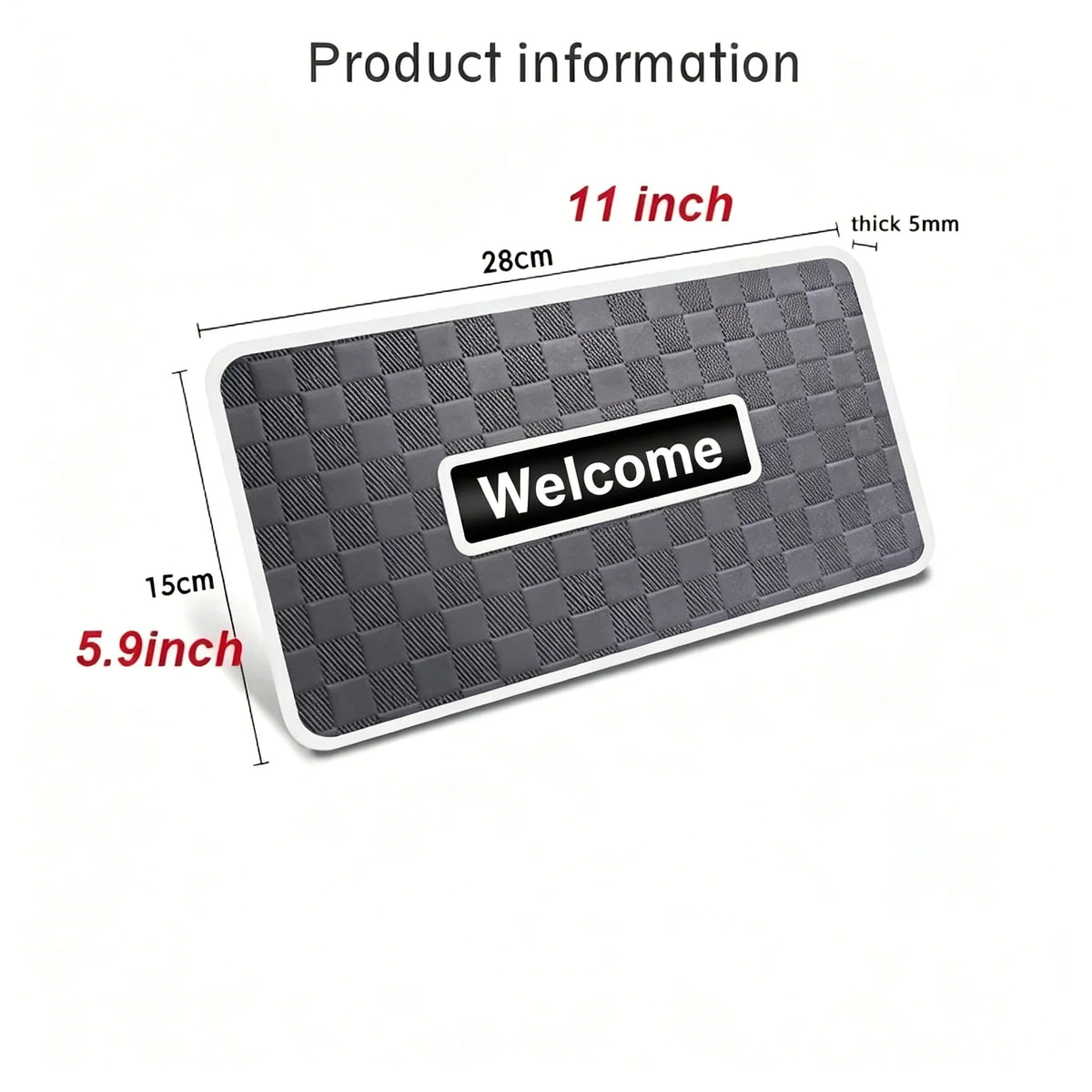 In Floor Mat Ambient RGB APP Control Customizable Interior