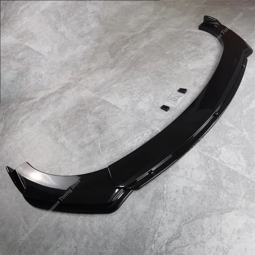 For BMW F10 F11 Lci 3PCS Front Bumper Lip Spoiler Splitter