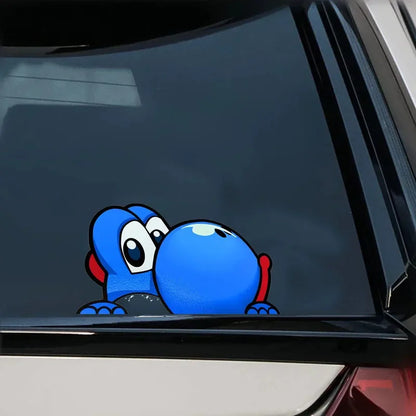 Cartoon Animal Dinosaur Vinyl Sticker Creative Decal Window