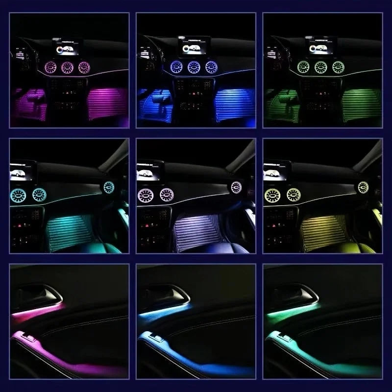 For Mercedes-Benz W176 X156 W117 W246 12 256 Colors Ambient Gla