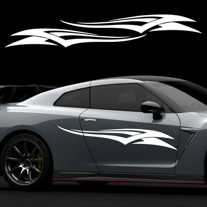 150x20cm Body Side Stickers Graphics Stripes Decal Waterproof