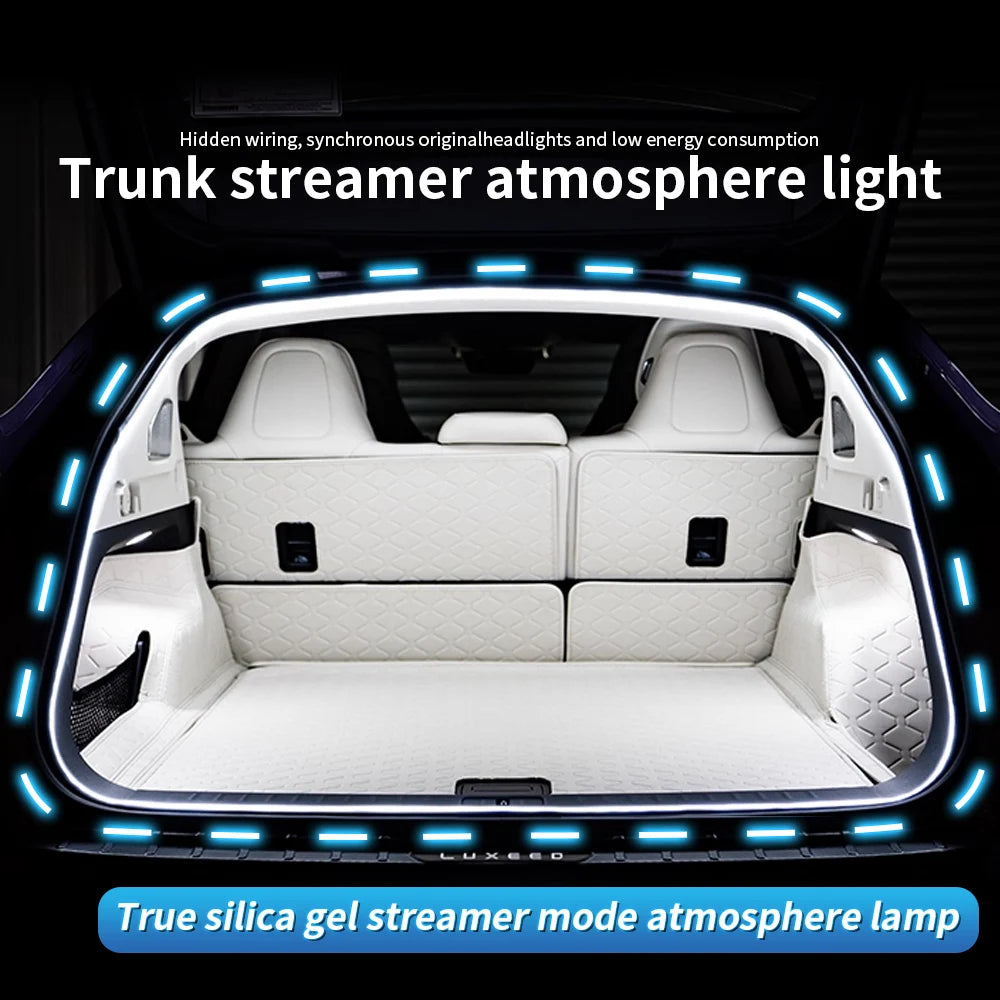 Brightness Trunk Lighting Ambient 4M Interior Wiring Automatic