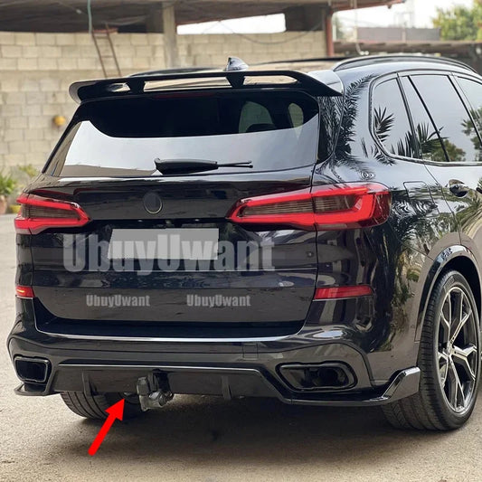 For BMW G05 X5 M Sport Rear Bumper Diffuser Lip 2019-2020 Glossy