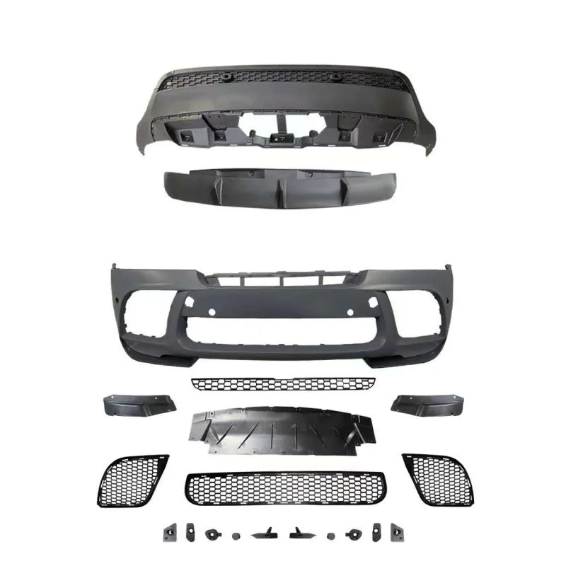 For BMW X6 E71 Mp Style X6M Bumper Body Kit