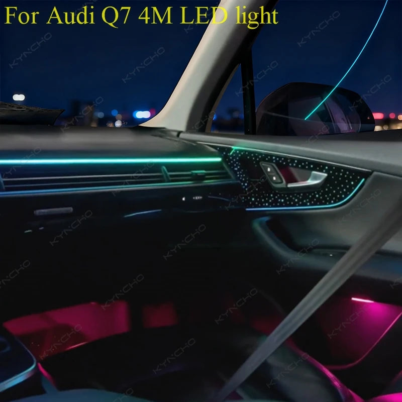 For Audi Q7 Ambient Lighting Models Kyncho Is Suitable From 2020
