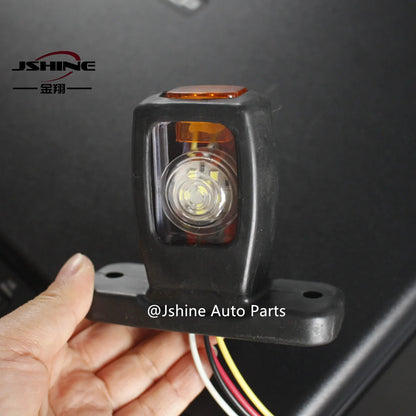 For Heavy Duty 2PCS Double Face Clearance Marker Trucks