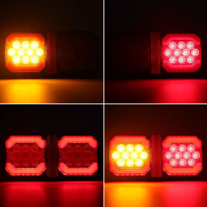 12V 24V Rear Brake Tail Turn Signal Indicator Warning