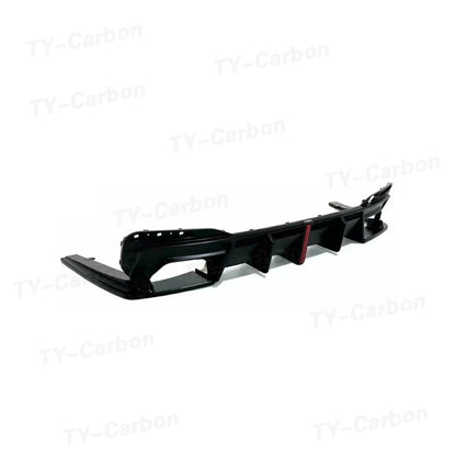 For BMW G30 G38 M Sport Bright Black 3PCS Rear Bumper Diffuser