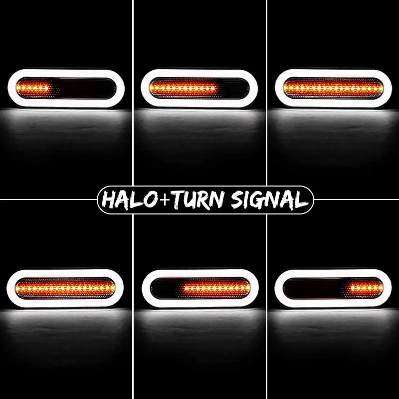 For Trailer 12V 24V Truck Tail Rear Turn Signal Brake Stop