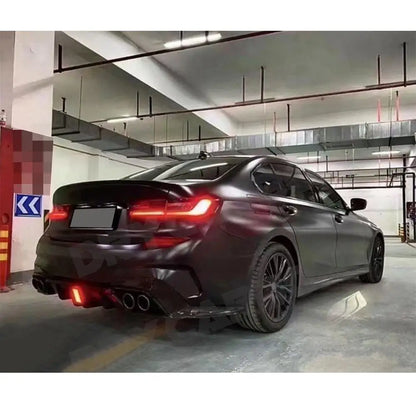 For BMW 3 Series G20 G28 Rear Bumpers Lip Diffuser Side