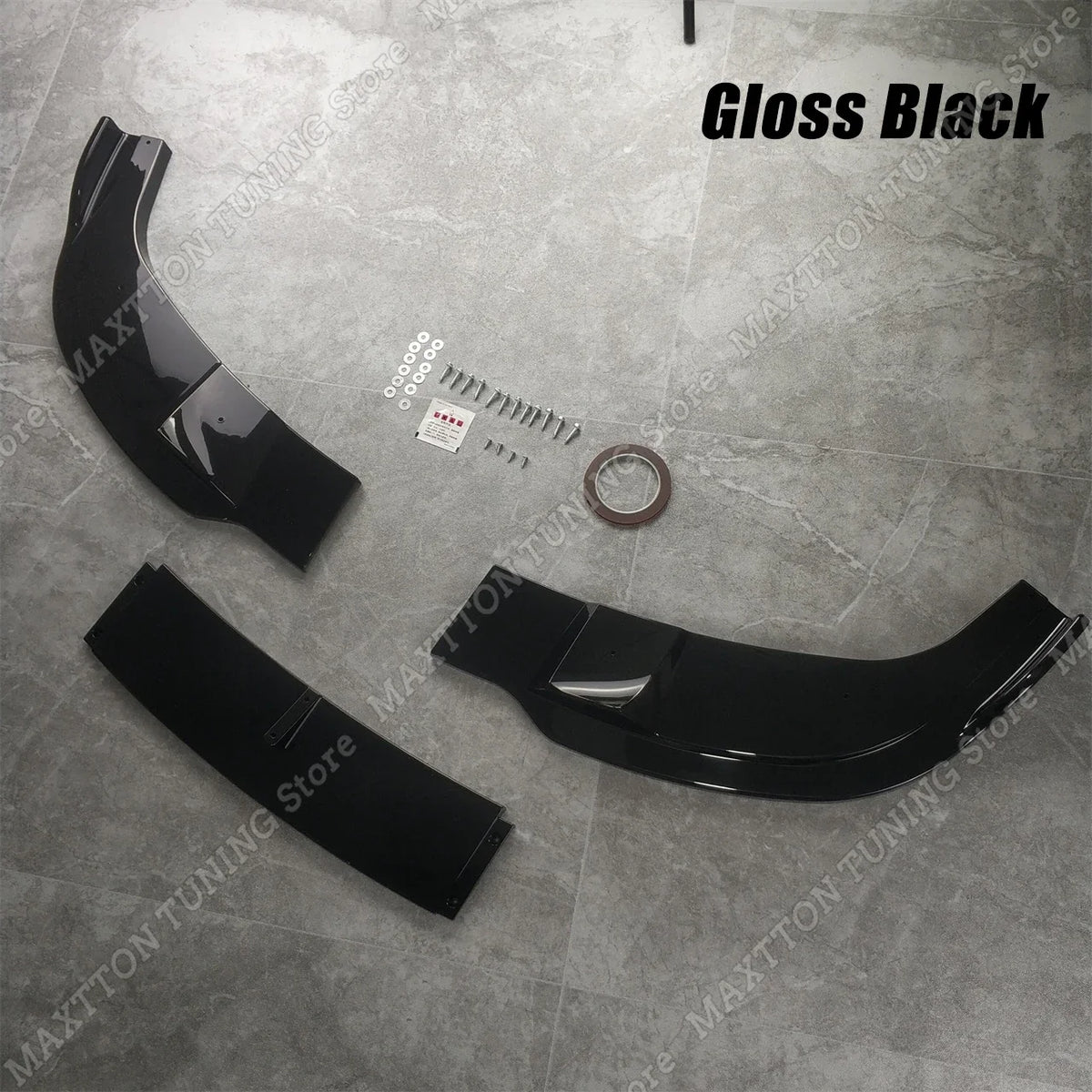 For BMW 5 Series E60 E61 Front Bumper Lip Spoiler Splitter