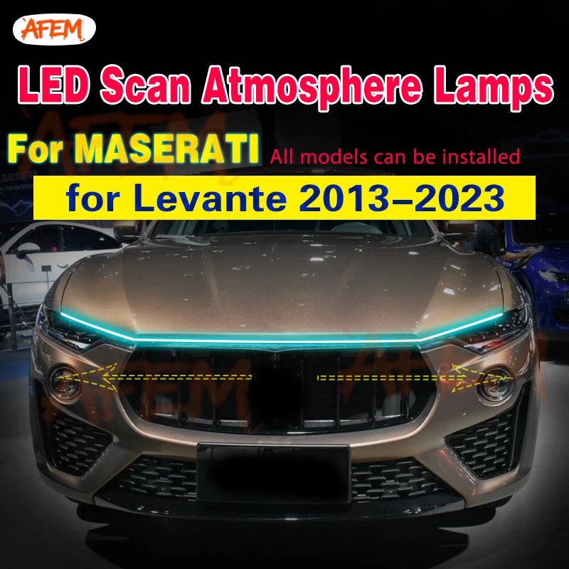For Maserati Levante 2013-2023 Daytime Running Drl 12V