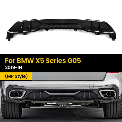 For BMW X5 Series G05 Mp Real Dry Carbon Fiber Rear Diffuser