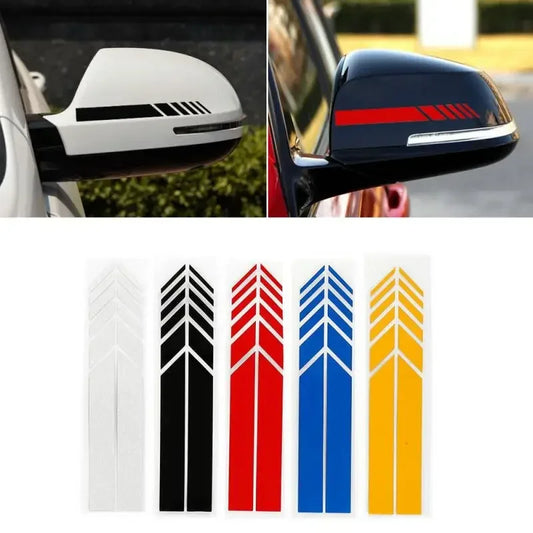 1PC Sticker Non Fading Fashion Color Stripe Racing Strips