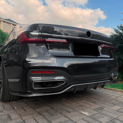 For BMW 7 Series G11 G12 2019-2022 Rear Bumper Diffuser Spoiler