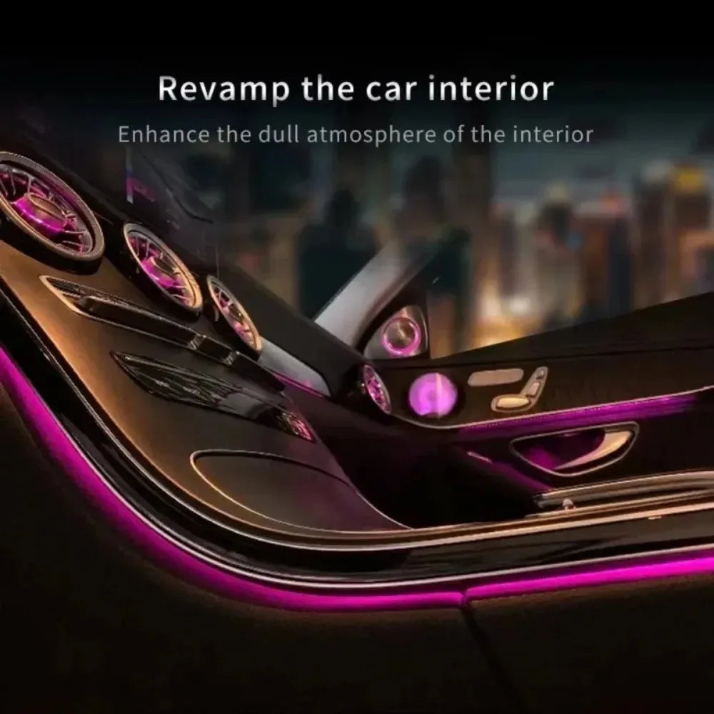 For Mercedes C Glc X253 W205 Colors RGB Interior Ambient Kit