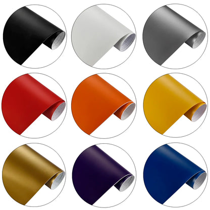 Matt Vinyl Film Sticker Foil Bubble Wrapping Motorcycle