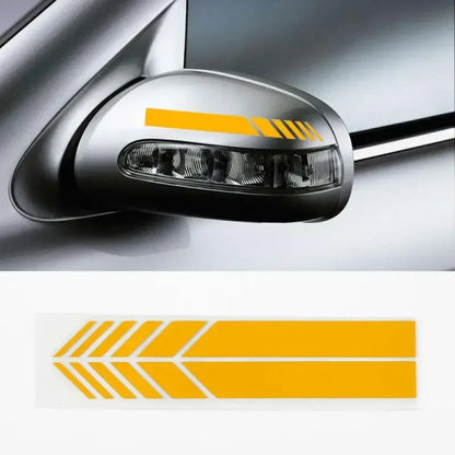 1PC Sticker Non Fading Fashion Color Stripe Racing Strips