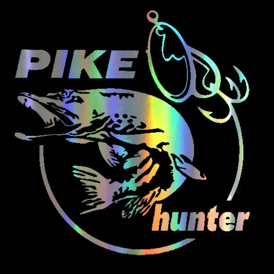 Sticker Vinyl Parker Mermaid Hunting Animal Fun Motorcycle Design