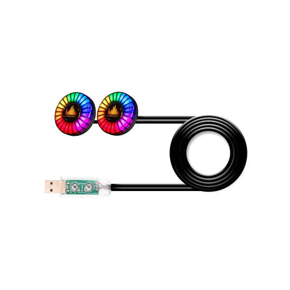 Music Rhythm Air Freshener RGB Sound APP Control Atmosphere