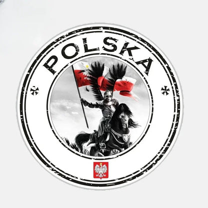For Golf 5 Kia Ceed SEAT Fashion Sticker Poland Polska Husarz
