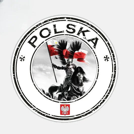 For Golf 5 Kia Ceed SEAT Fashion Sticker Poland Polska Husarz