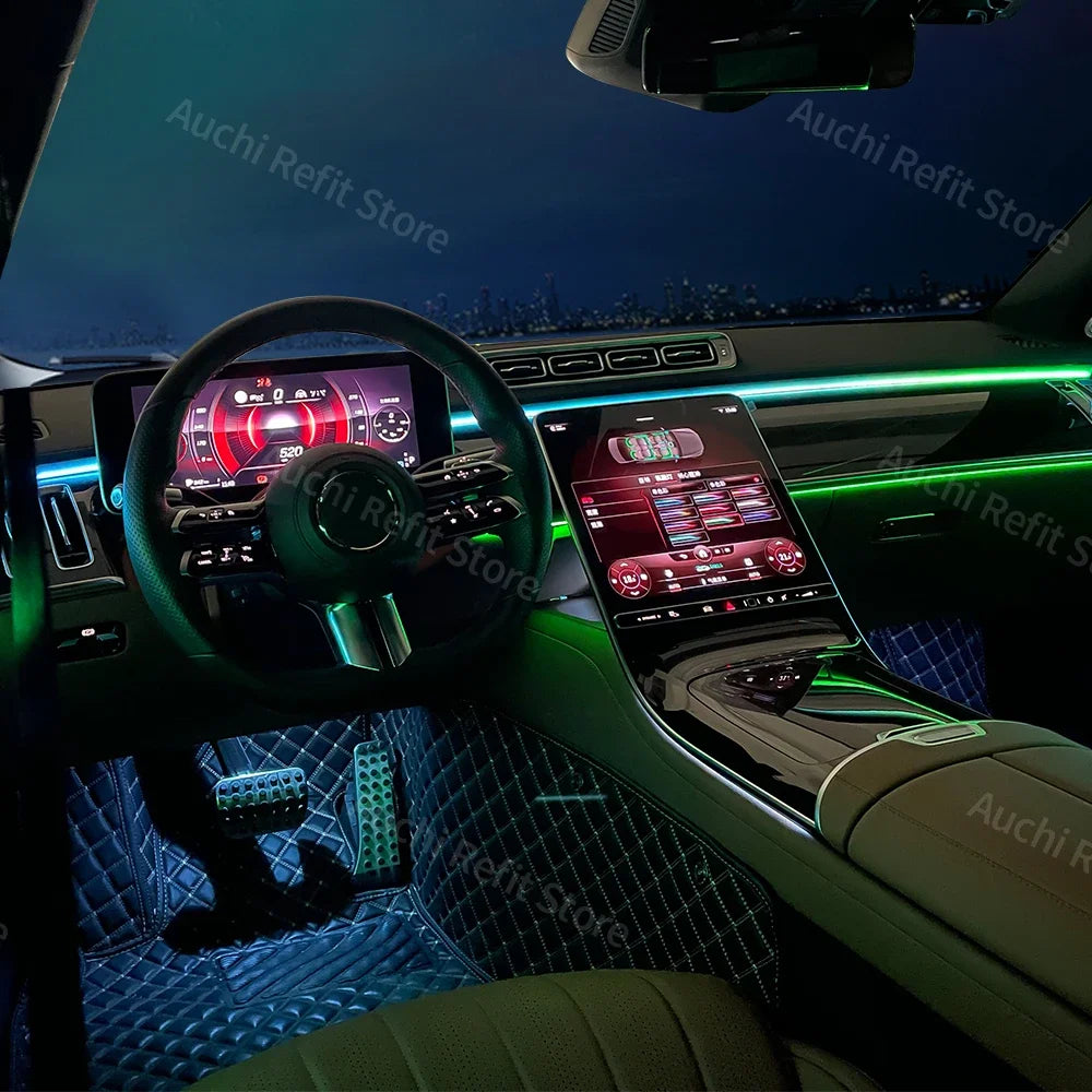 For Mercedes Benz 2021+ W223 S-Class Colors Active Ambient S450L