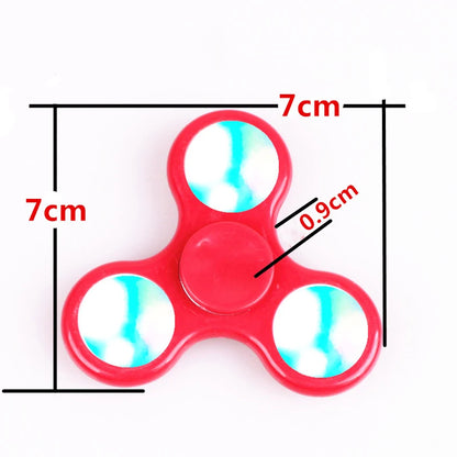 For Children ABS Luminous Fidget Spinner Hand Spinners Glow In