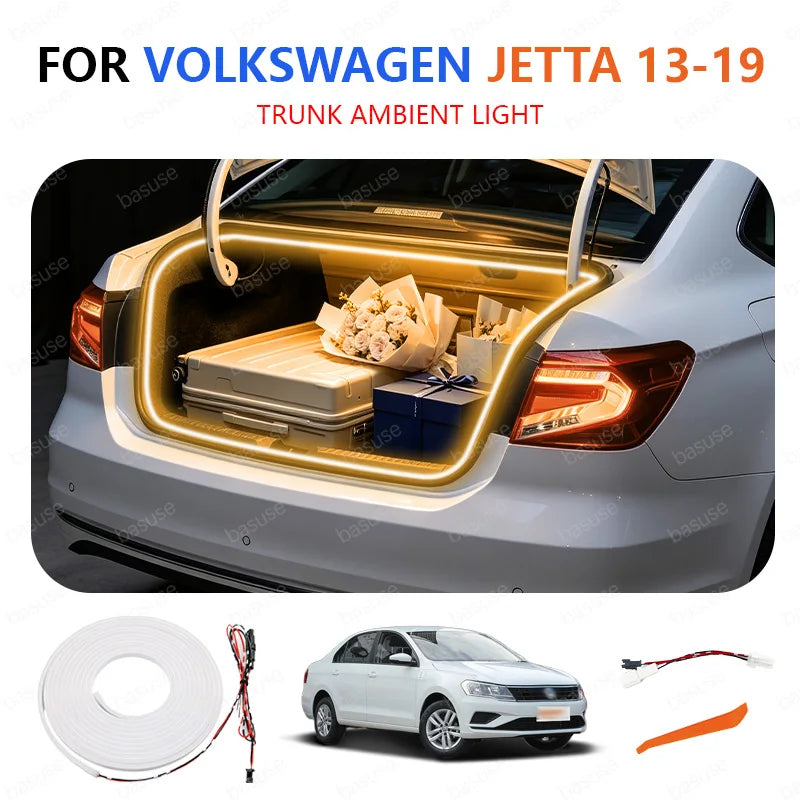 For Volkswagen Jetta 2013-2019 Trunk Bar Lighting Modification