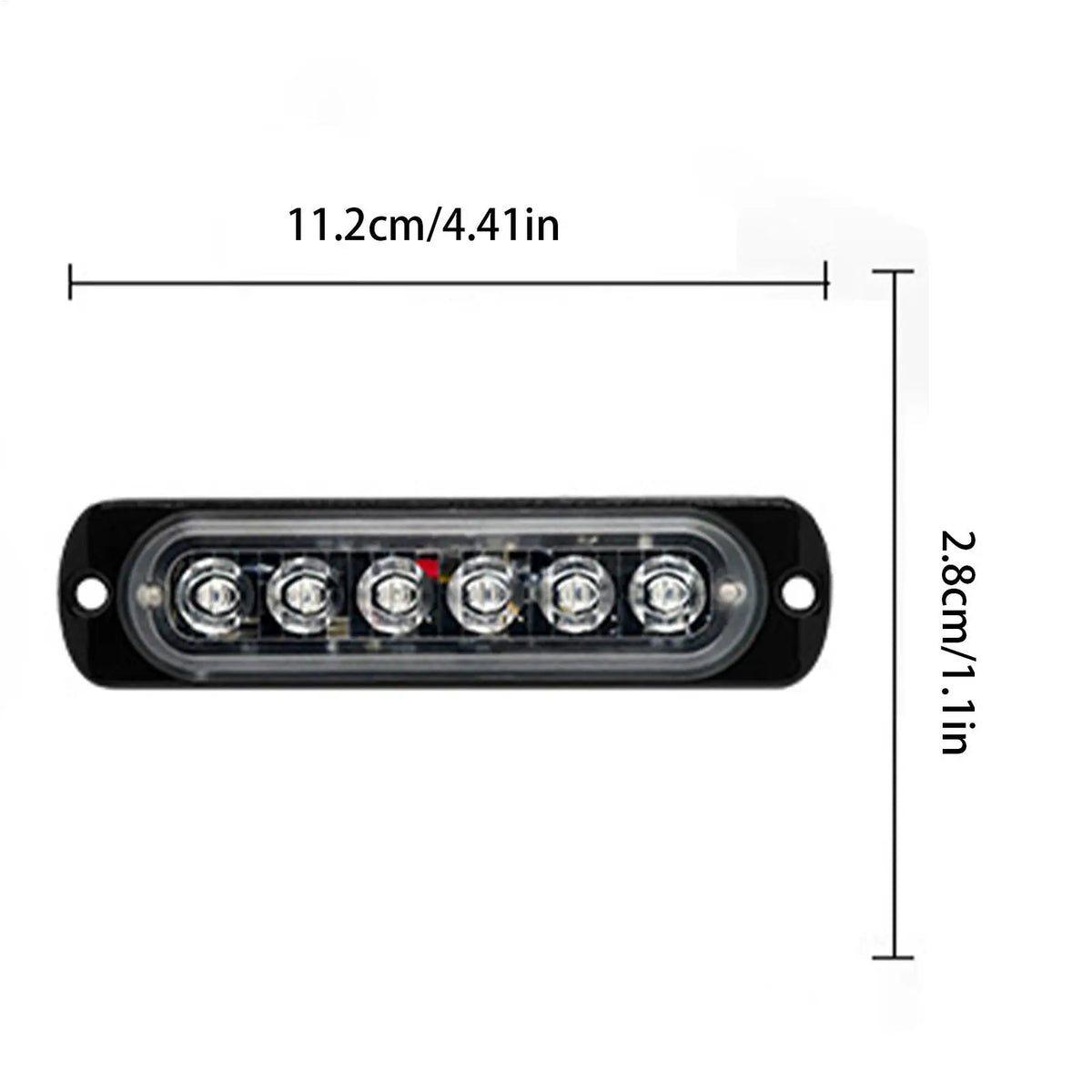 Truck Bright 6-led Strobe Replacement Service Commercial Road