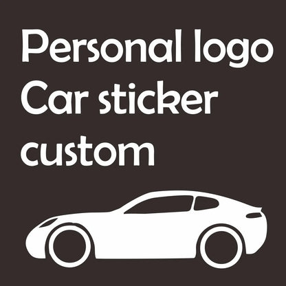 Creative Personal Customized Text Picture Advertisement Window