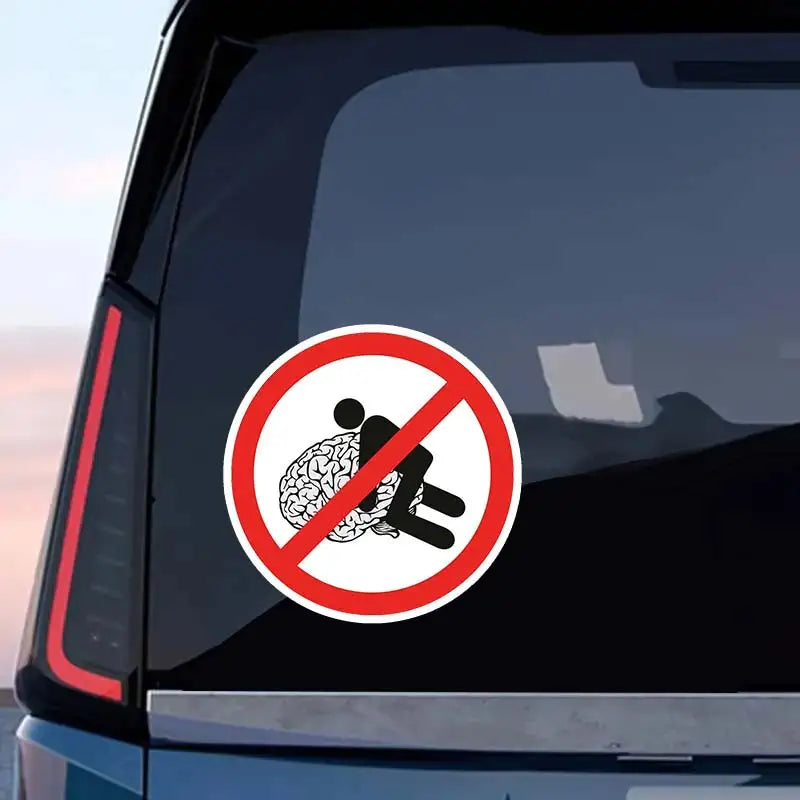 Sticker Waterproof Vinyl Decal On Bumper self-adhesive SH72