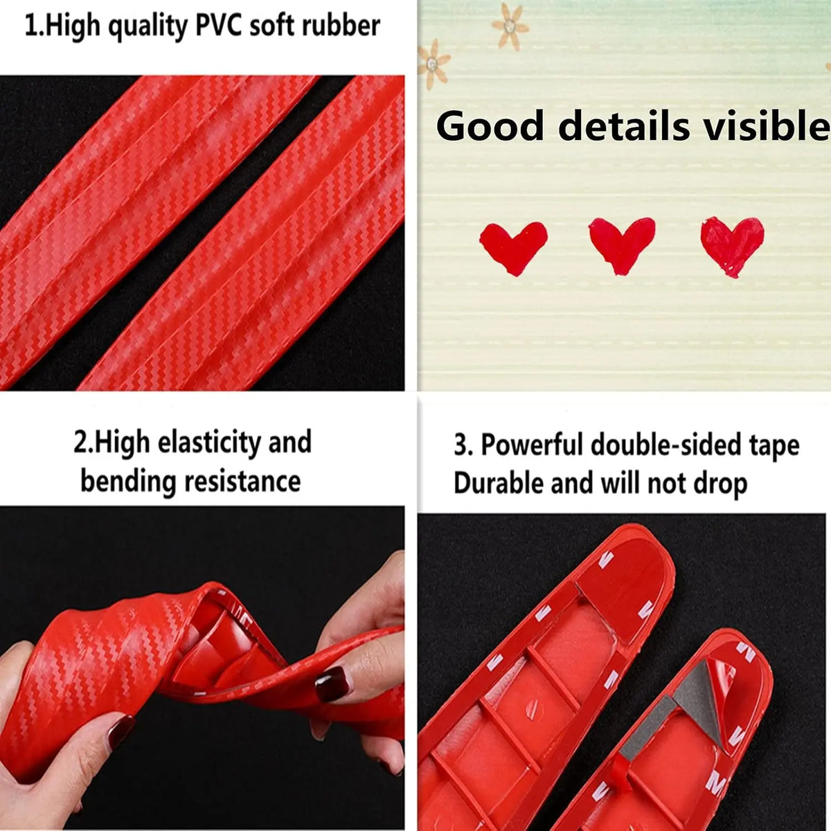 Bumper Protector Strip Guard Corner Protection anti-collision