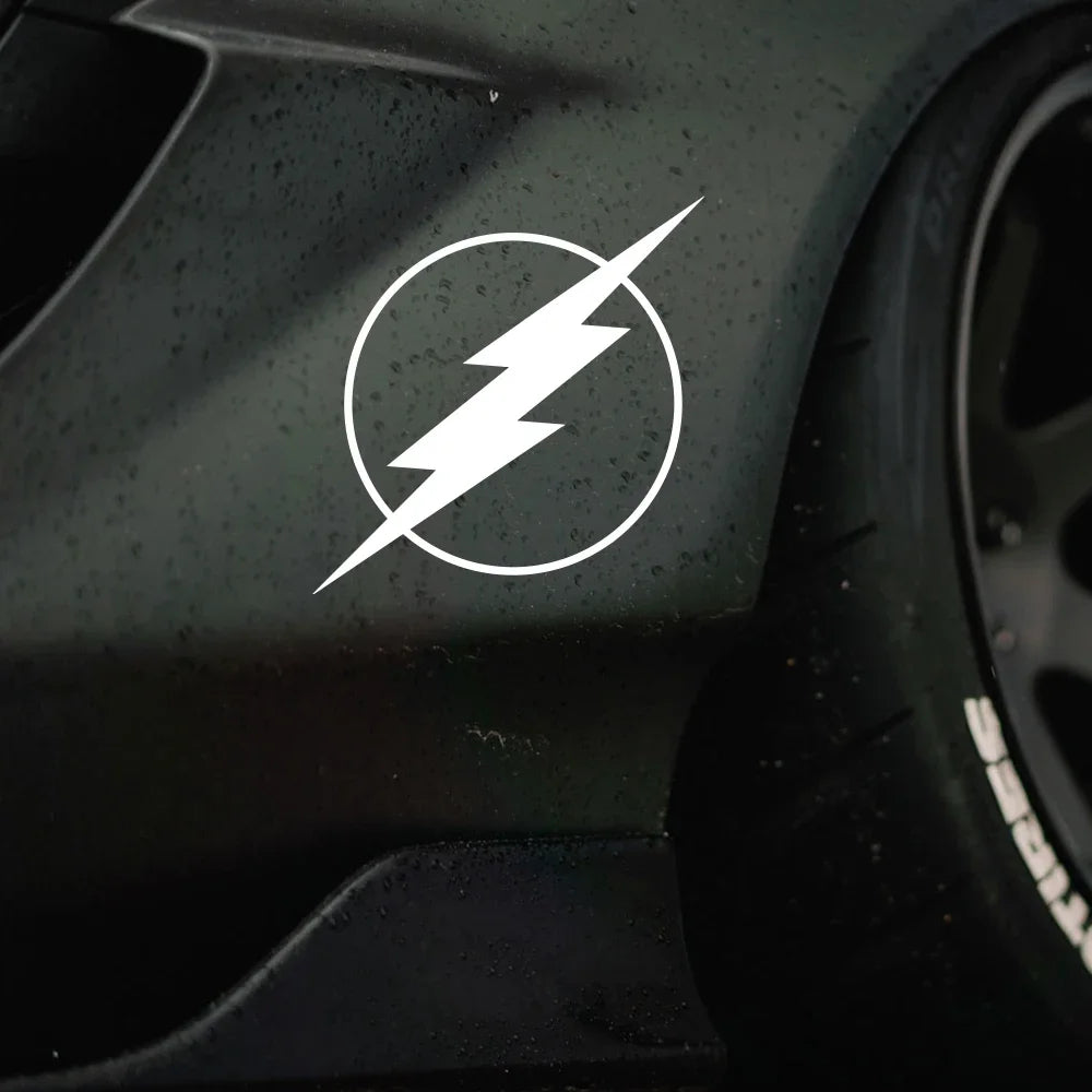 Sticker Truck Body Window Door Flash Graphics Lightning Vinyl