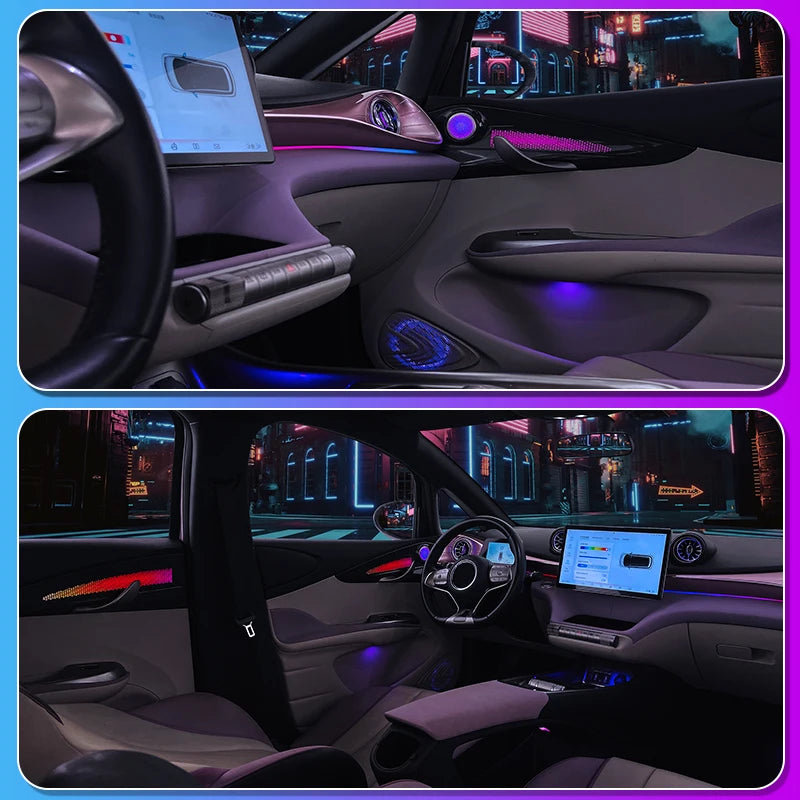 For Dolphin 21-24 Complete Molded RGB Ambient Set Interior