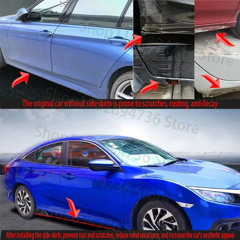 For BMW I4 F32 F33 F36 Series 420I 430I 440I 2M Side Skirt