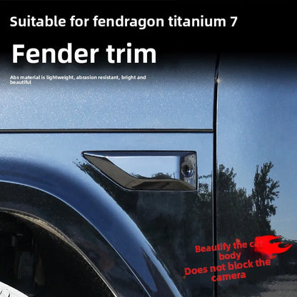 For BYD TI7 Fangchengbao TI7 Fender Sticker anti-scratch Strip