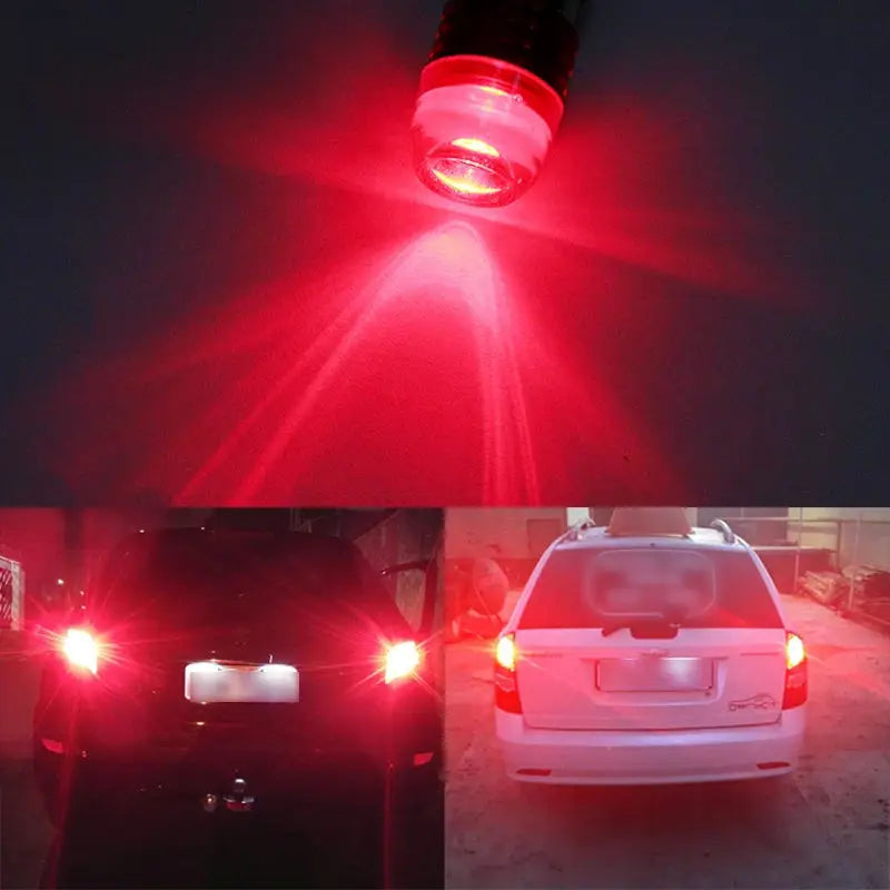 10PCS 12V Rear Taillight Tail Brake Strobe Flashing Motorcycle