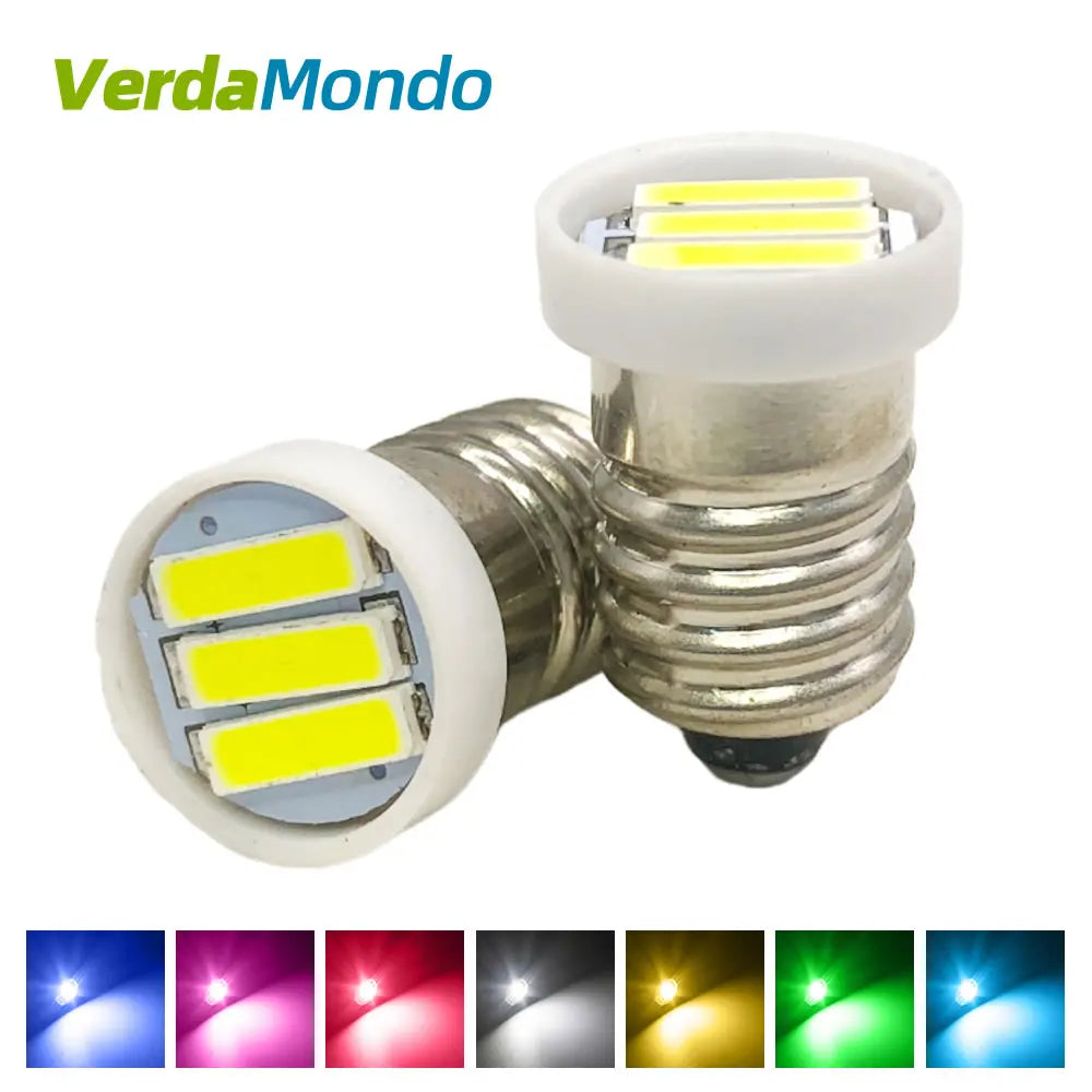 For Lionel 1PCS E10 7020 3SMD Dc 12V White Red Blue