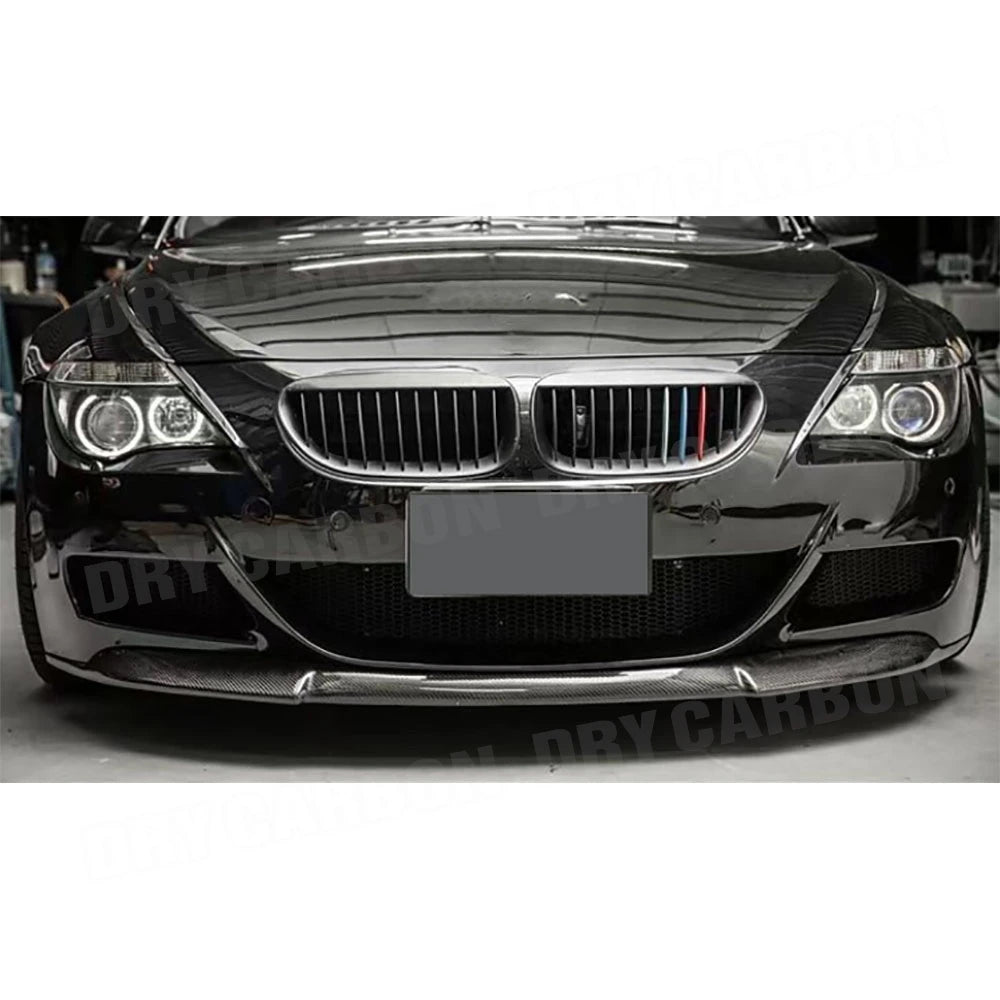 For BMW 6 Series E63 E64 Carbon Fiber Bumper Lip Bodykits M6