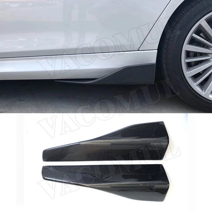 For BMW E87 E90 E92 E93 Vacomul Carbon Fiber Side Skirts Apron