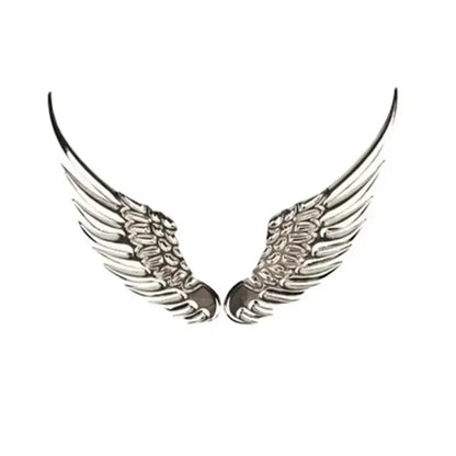 Sticker 3D Stereo Metal Angel Wing Moto Decals Emblem