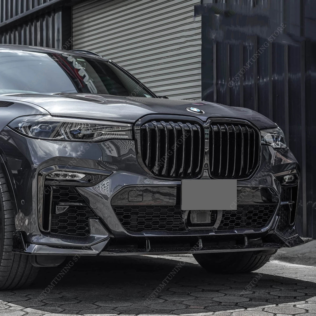 For BMW X7 G07 M Sport Front Bumper Lip 40I 40D M50I M50D M Pack