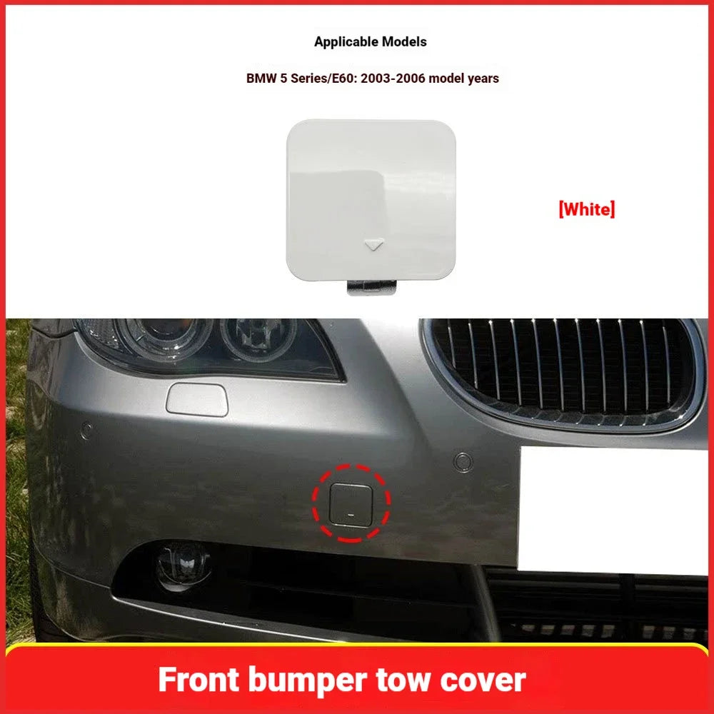 For BMW 5 Series Front Bumper Trailer Cover E60 Front Tow Hook