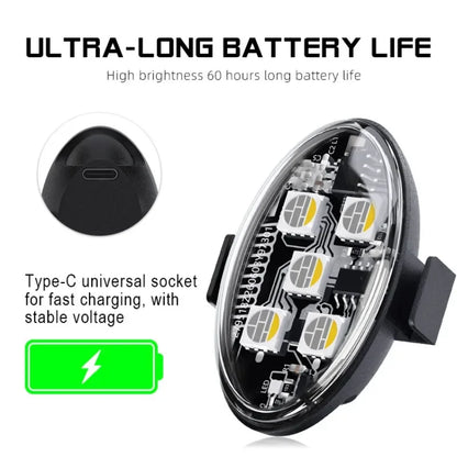 RGB Motorcycle Strobe Flash Rechargeable Wireless Aircraft