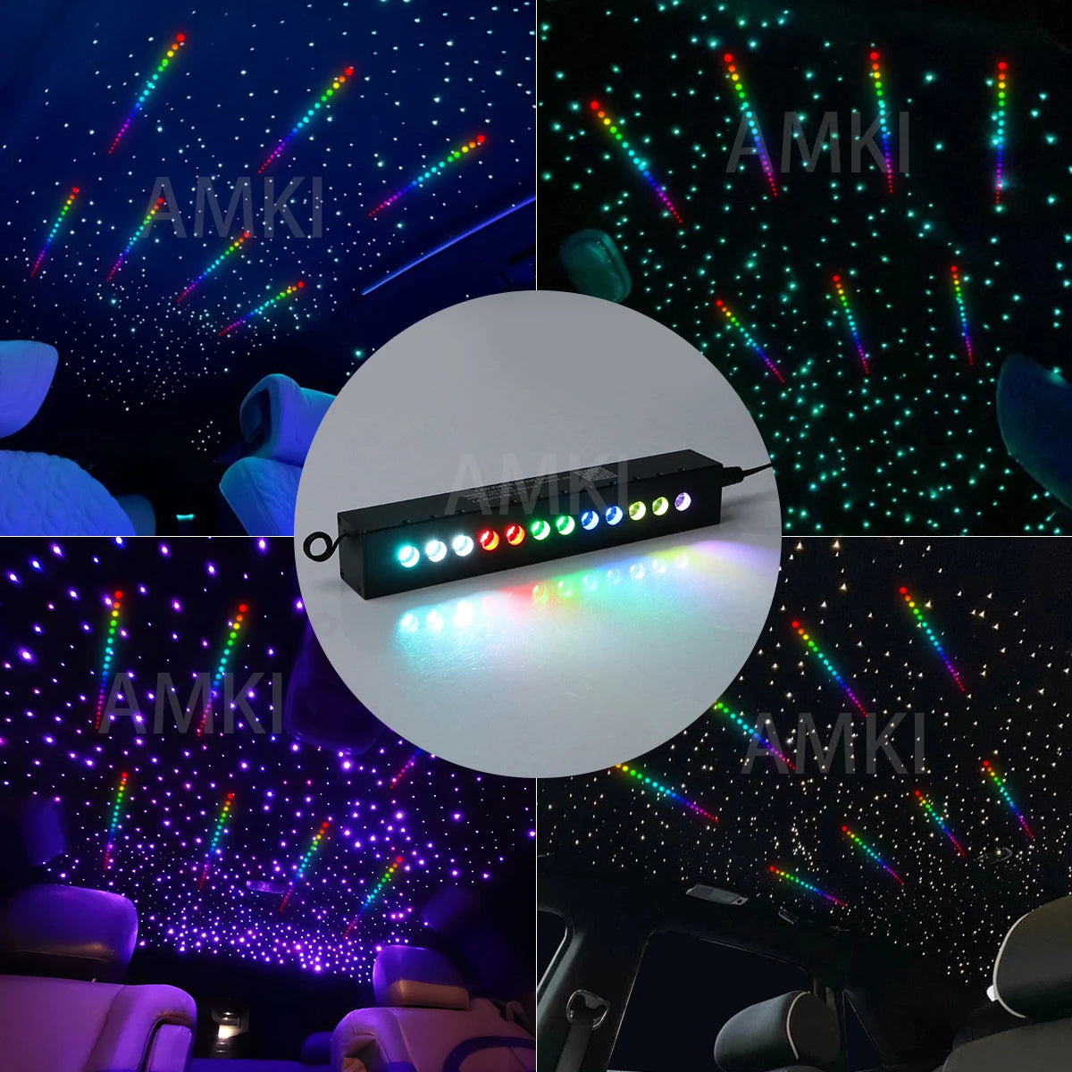 9W 12 Holes Rgbw Meteor Starry Sky Bluetooth APP