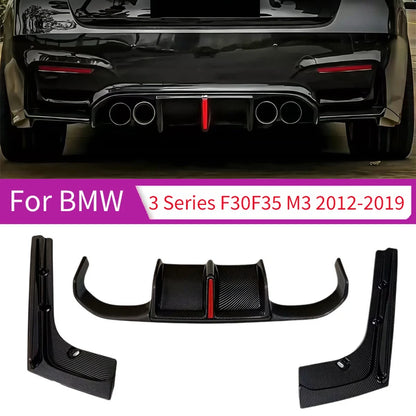 For BMW 3 Series F30 F35 2012-2019 Modified M3 Rear Bumper