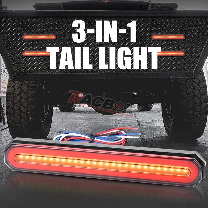 In Brake Tail Turn Stop Sequential Flowing Signal Drl